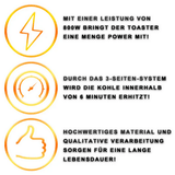 Smoke2u Kohleanzünder - Toaster 2.0 | 800W