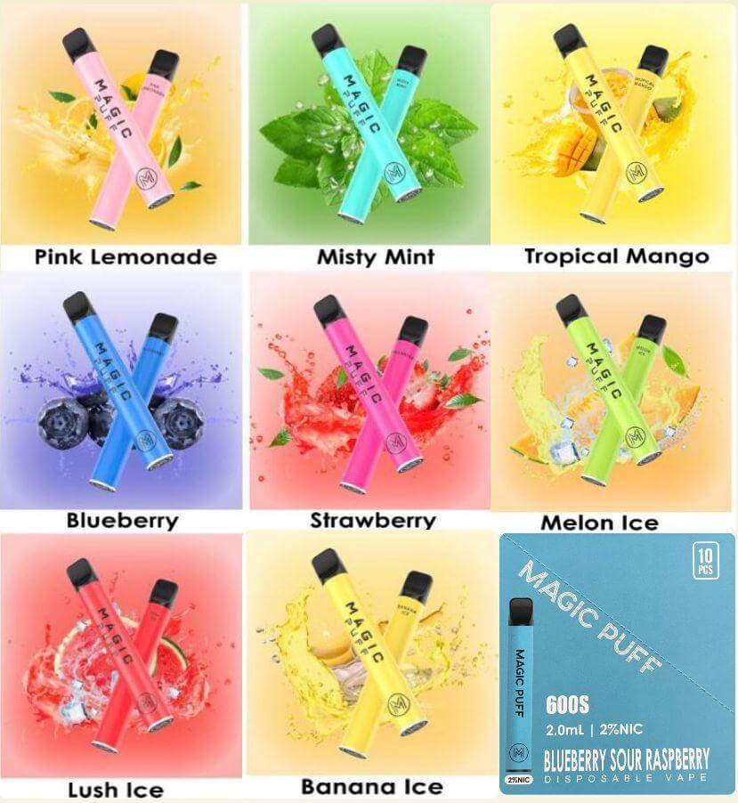 MAGIC PUFF 600 700 Einweg Shisha Einweg Zigarette Neu Vape Tiger Shisha Shop MAGIC PUFF 600 700 Einweg Shisha Einweg Zigarette Neu Vape Tiger Shisha Shop